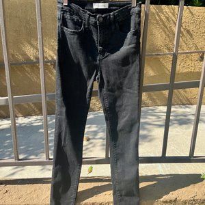 MADEWELL Roadtripper Jeans in Bennett Black Sz 2 EUC
